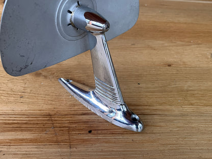 Panorama skispiegel in jaren 70 stijl