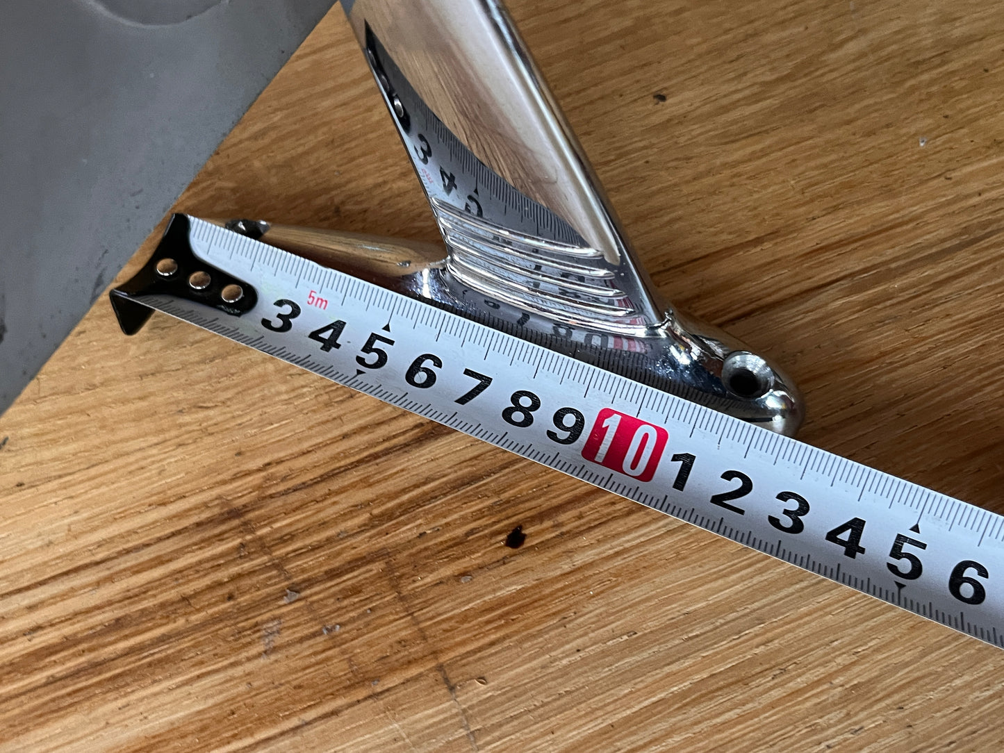 Panorama skispiegel in jaren 70 stijl