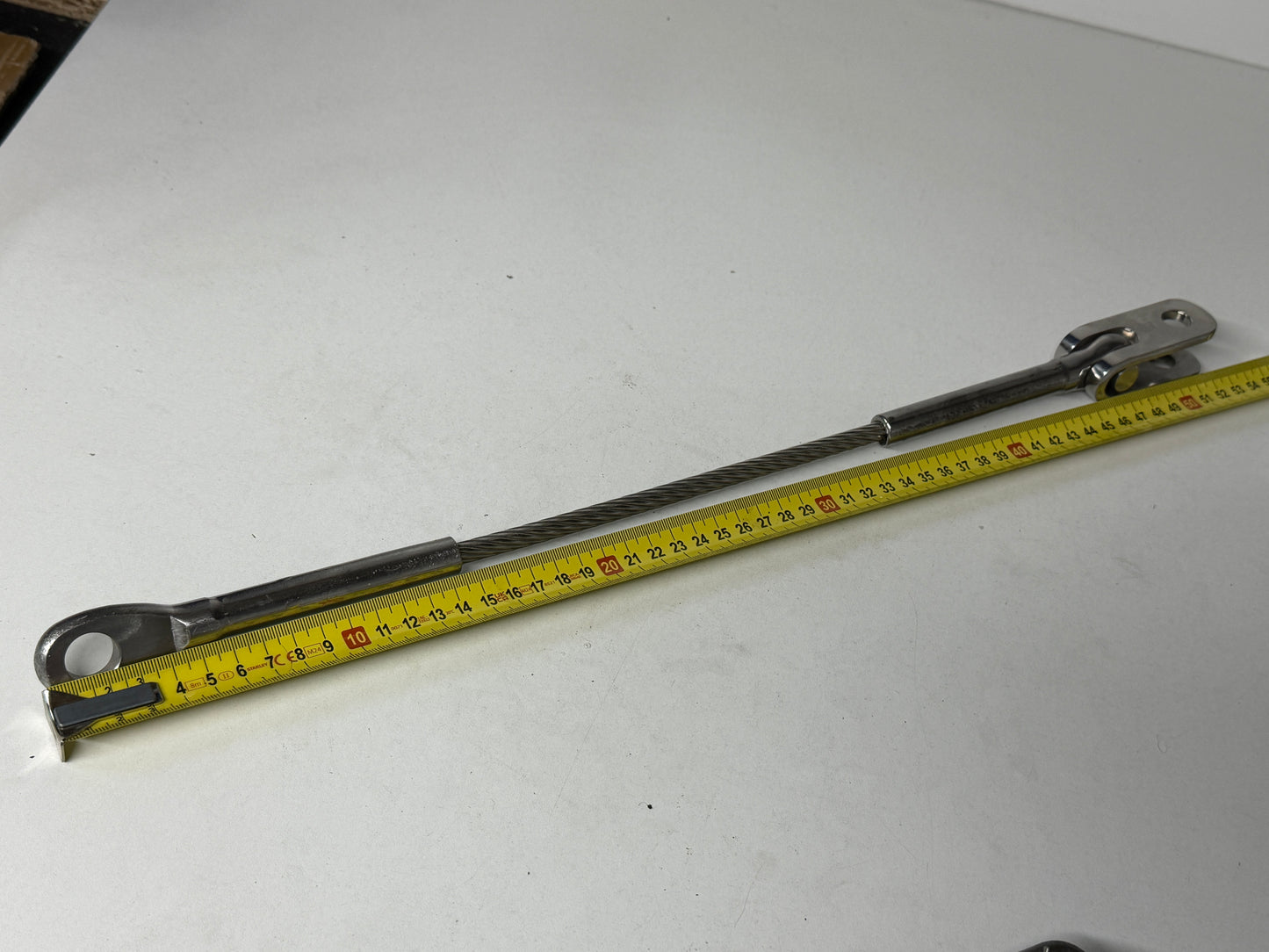 Petersen Stainless verstagingsterminal met RVS staaldraad 8 mm