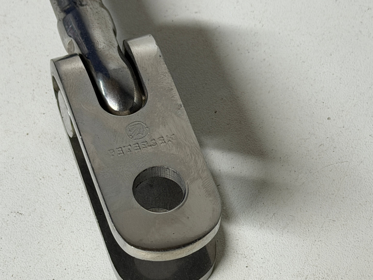 Petersen Stainless verstagingsterminal met RVS staaldraad 8 mm