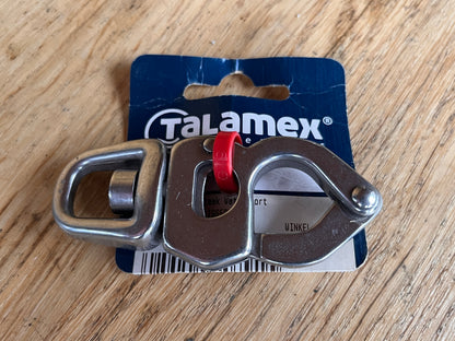 Snap-shackle / Snapsluiting  met trekkeropening 85 mm