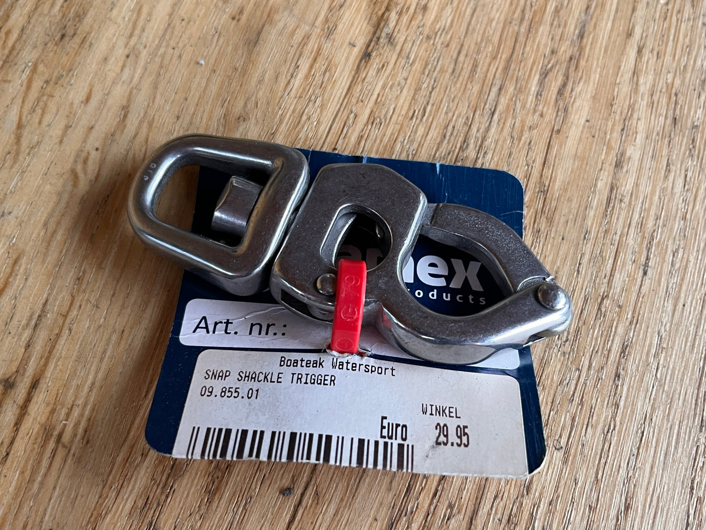 Snap-shackle / Snapsluiting  met trekkeropening 85 mm