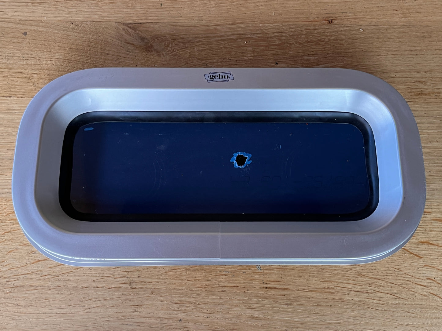 Gebo klappend rechthoekig patrijspoort / raam 395 x 200 mm