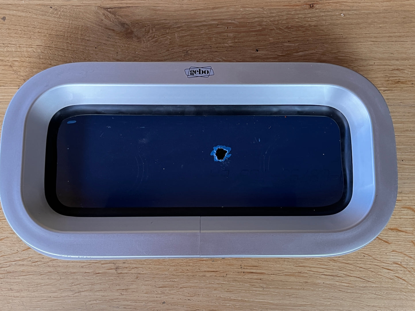 Gebo klappend rechthoekig patrijspoort / raam 395 x 200 mm