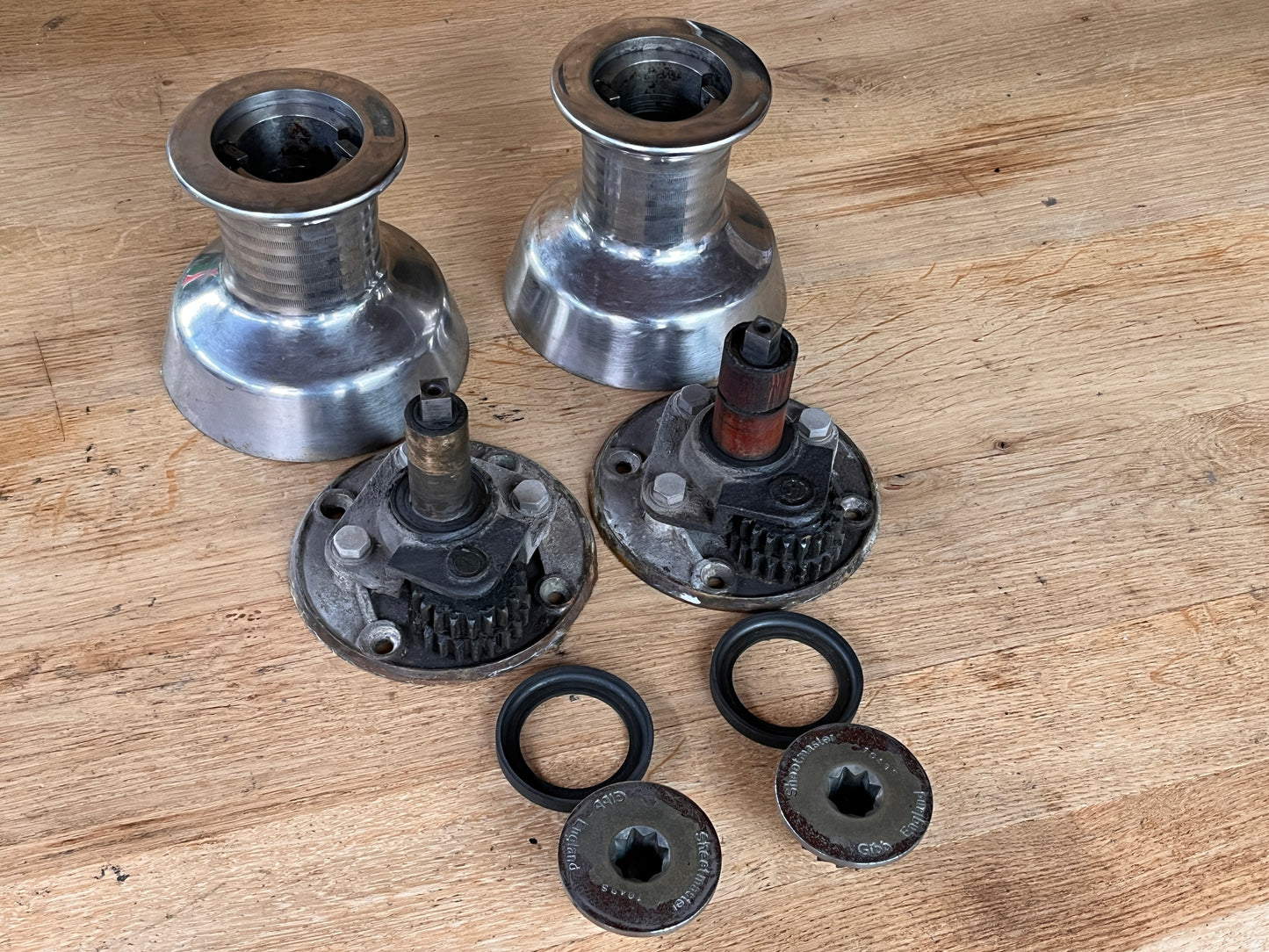 Gibb Scheetmaster two speed lieren