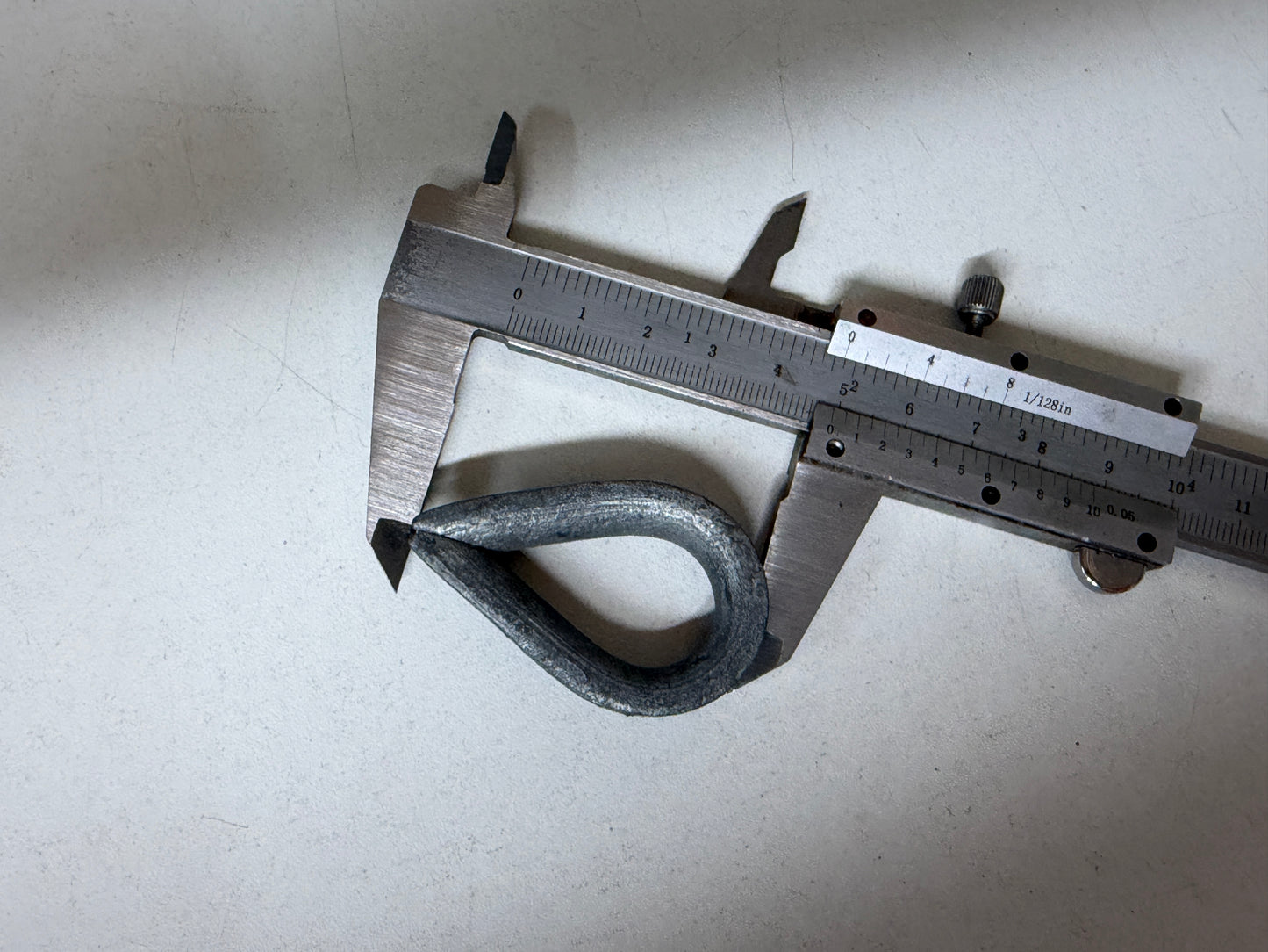 7 x stalen puntkous 8 mm