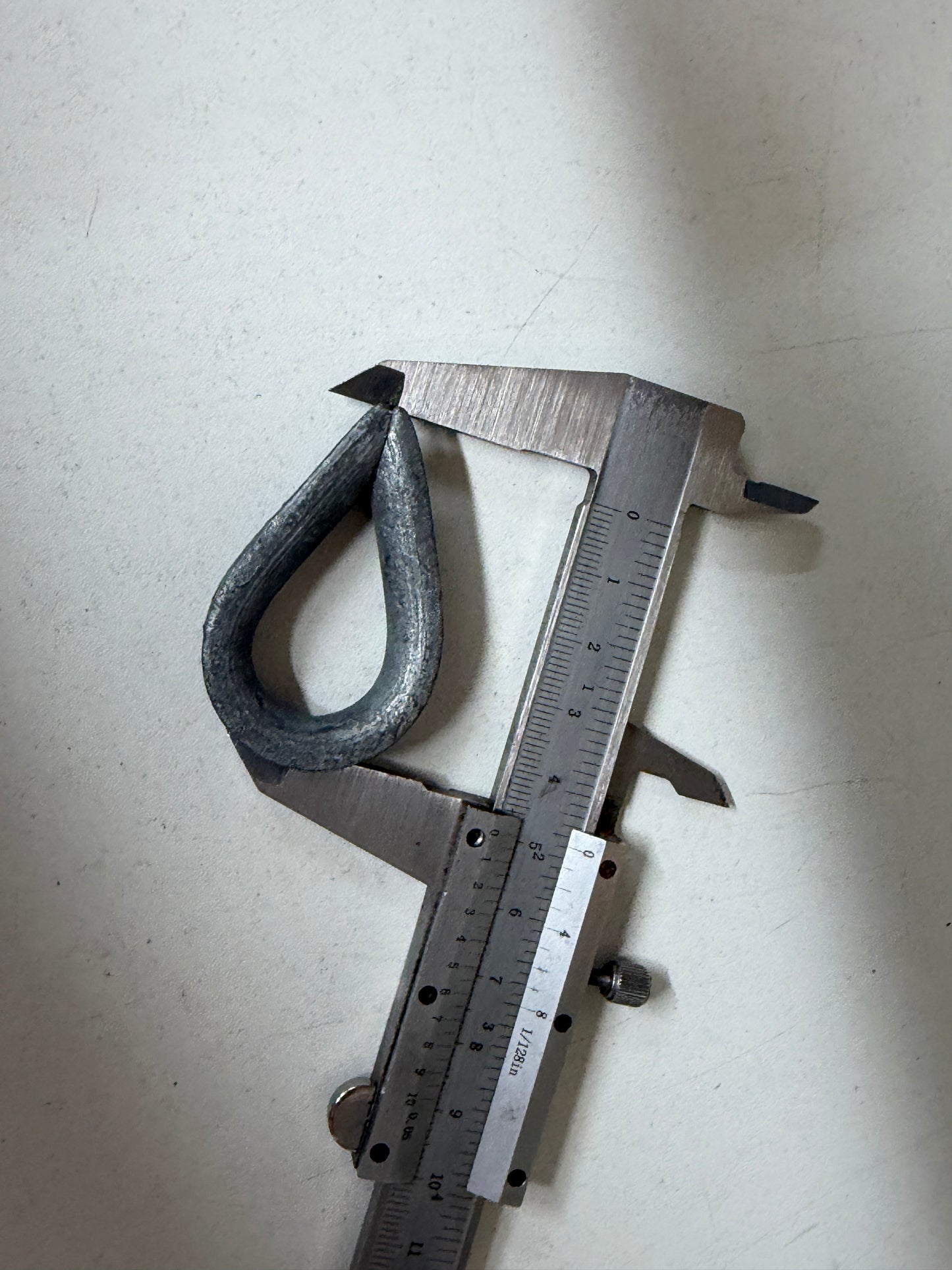 7 x stalen puntkous 8 mm