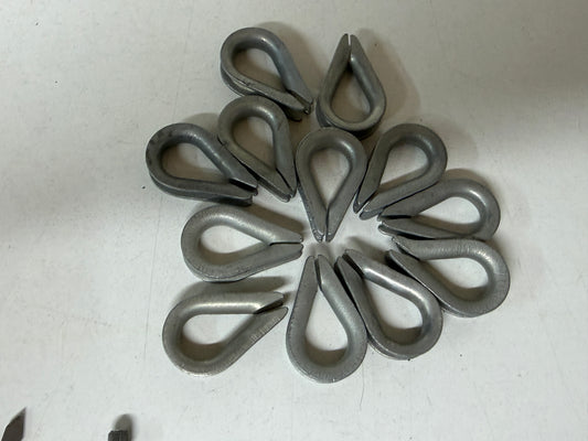 12 x stalen puntkous 5 mm