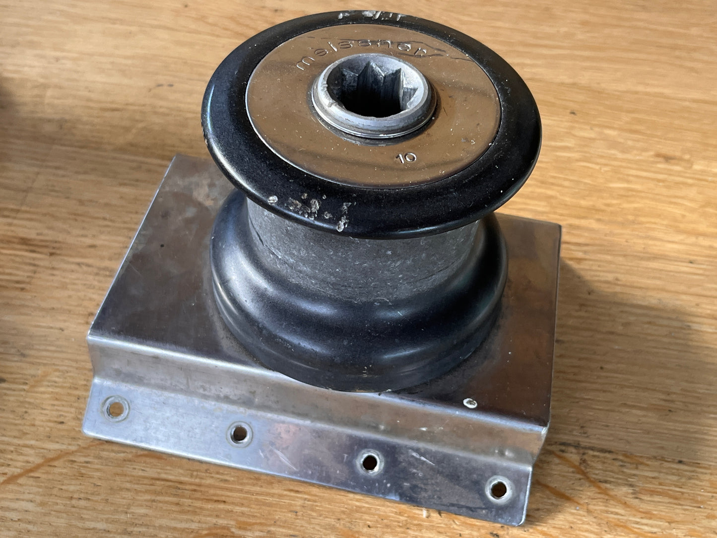 Meissner 10 lier op RVS steun