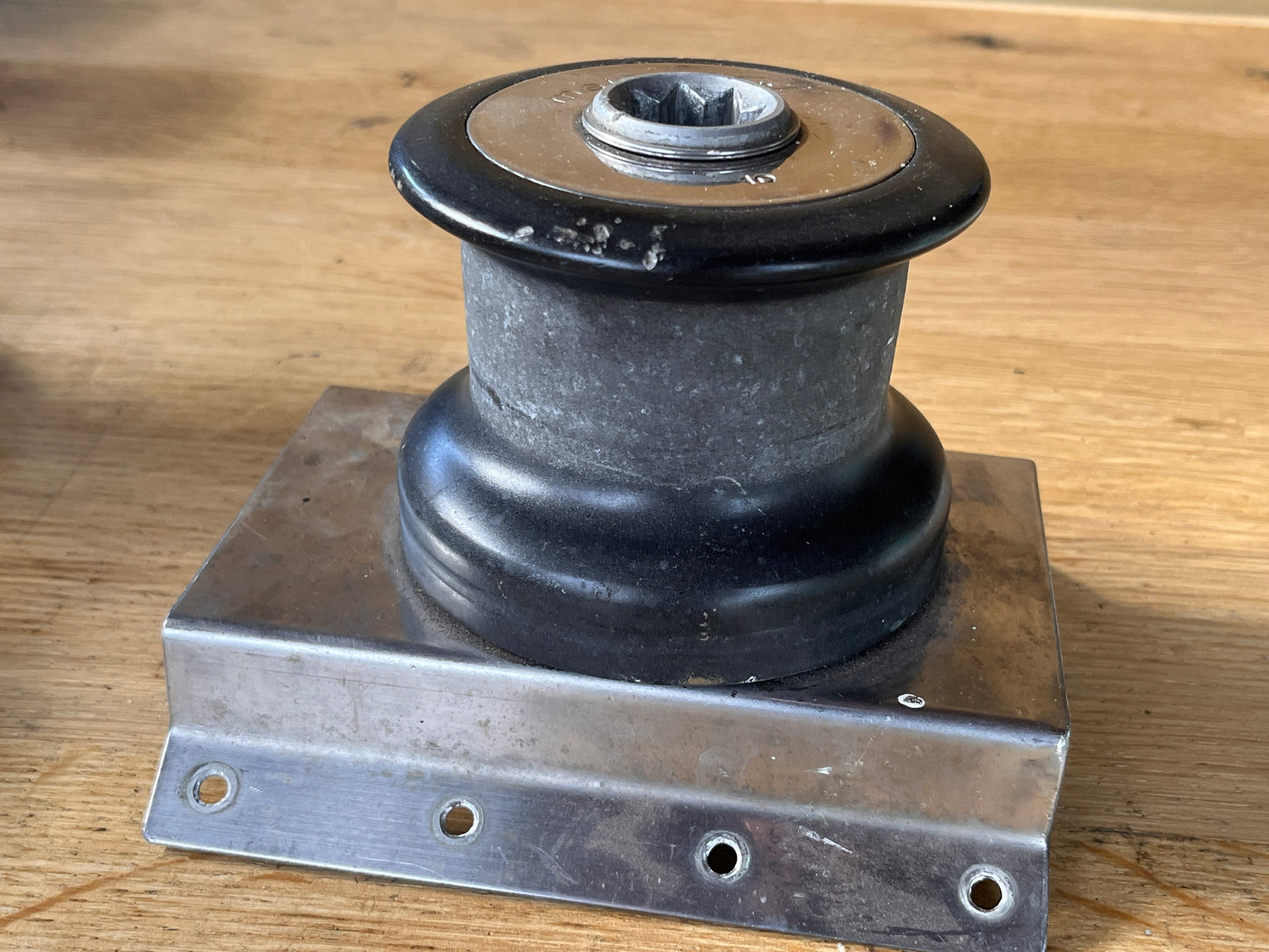 Meissner 10 lier op RVS steun