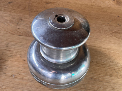 Klassieke two speed lier RVS