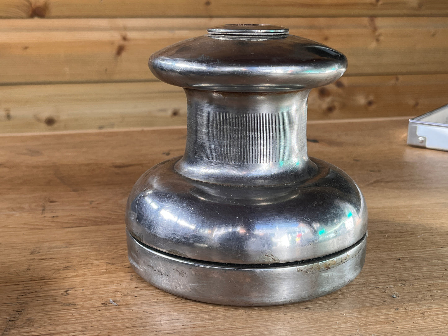 Klassieke two speed lier RVS