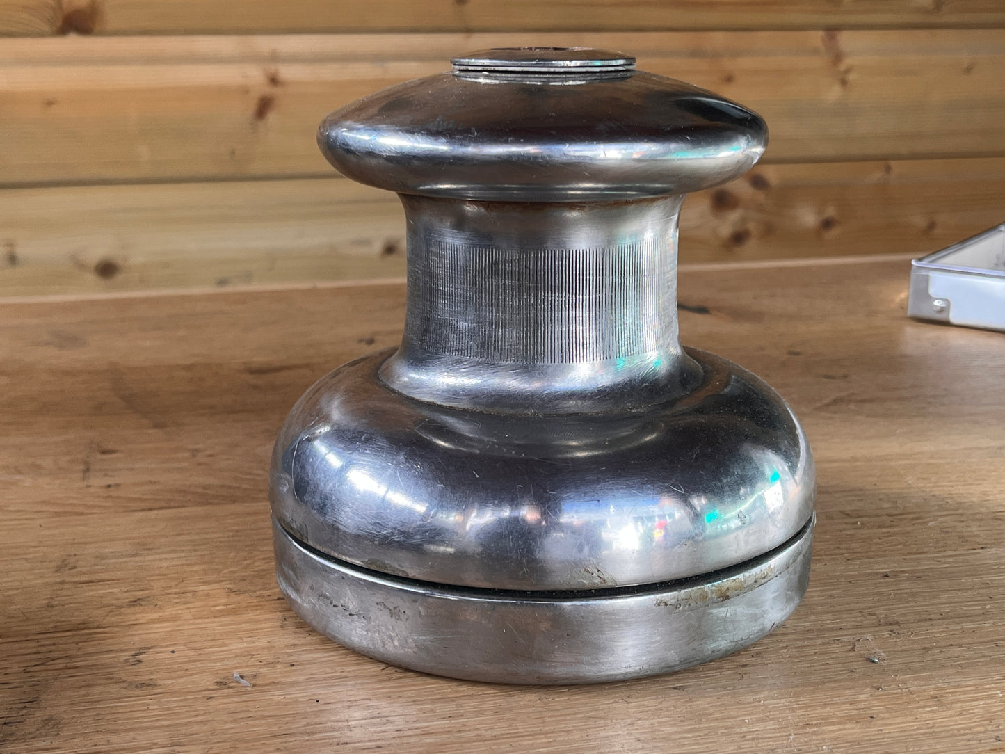 Klassieke two speed lier RVS