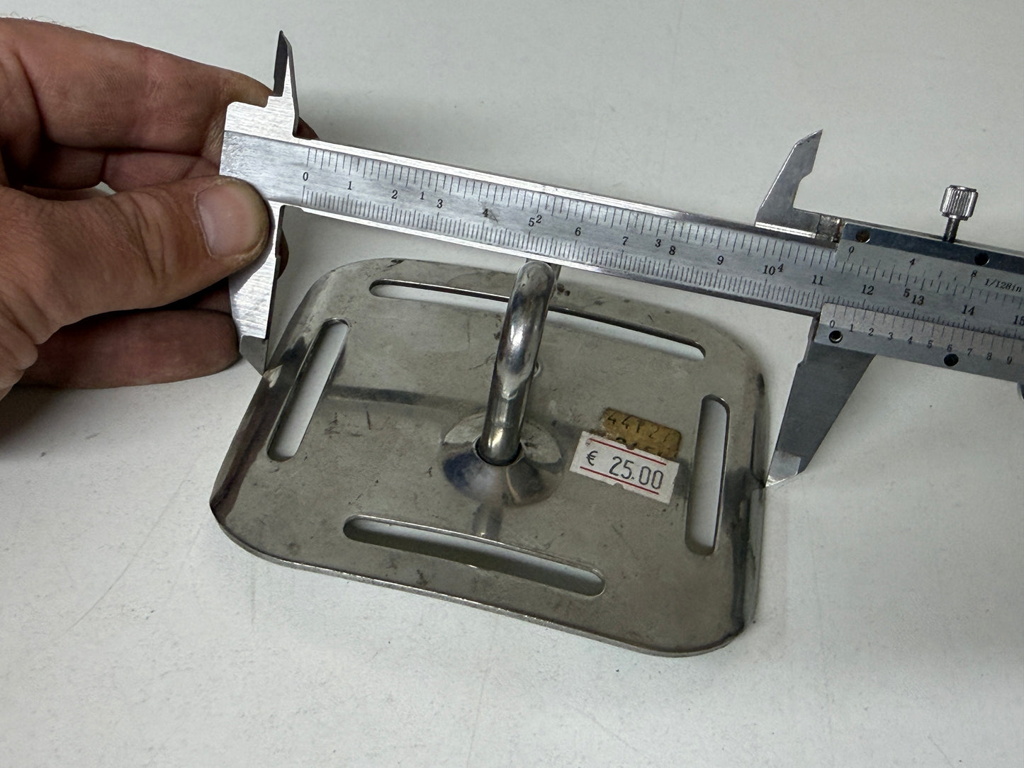 RVS beugel 115 x 96 mm