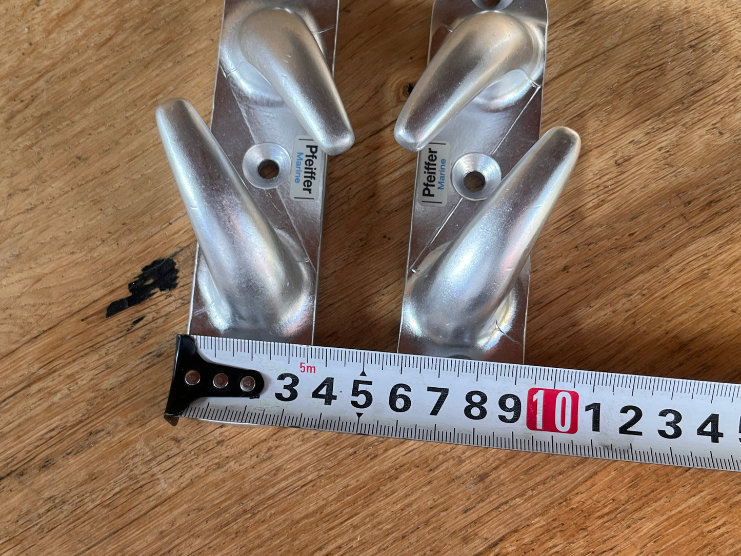 Nieuwe Pfeiffer verhaalkammen/boegklampen 147 mm