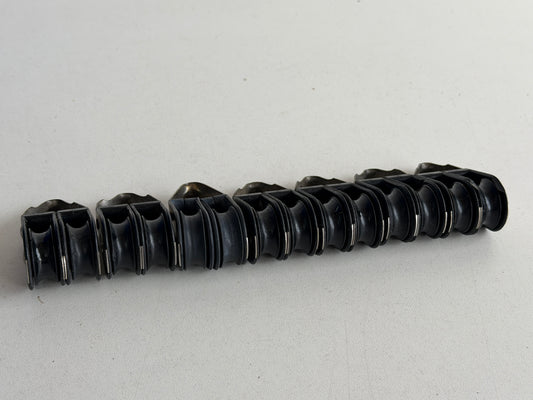 Y 2 schijfs blok 29 mm tot 8 mm lijn, gelagerd