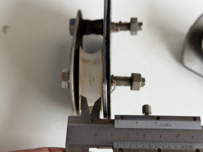 HYE rvs schildpadblok 47 mm tot 13 mm lijn