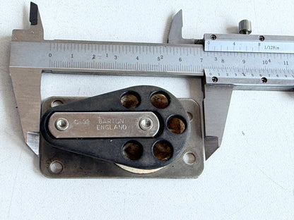 Barton schildpadblok 38 mm tot 9 mm lijn