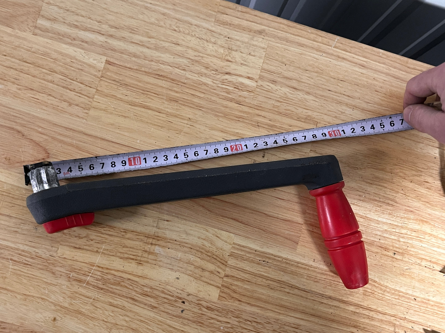 Barton lierhendel met lock 28 cm