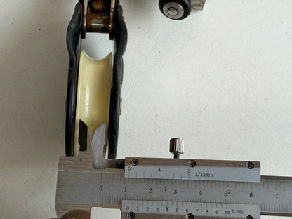 Fico FG982 stand up blok voor op rail 25 mm