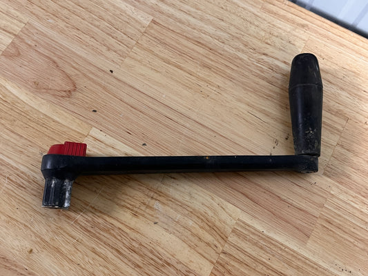 Gibb lierhendel met lock 25 cm