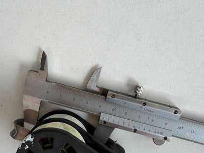 Barton 2 schijfs blok 45 mm tot 12 mm lijn, hondsvot