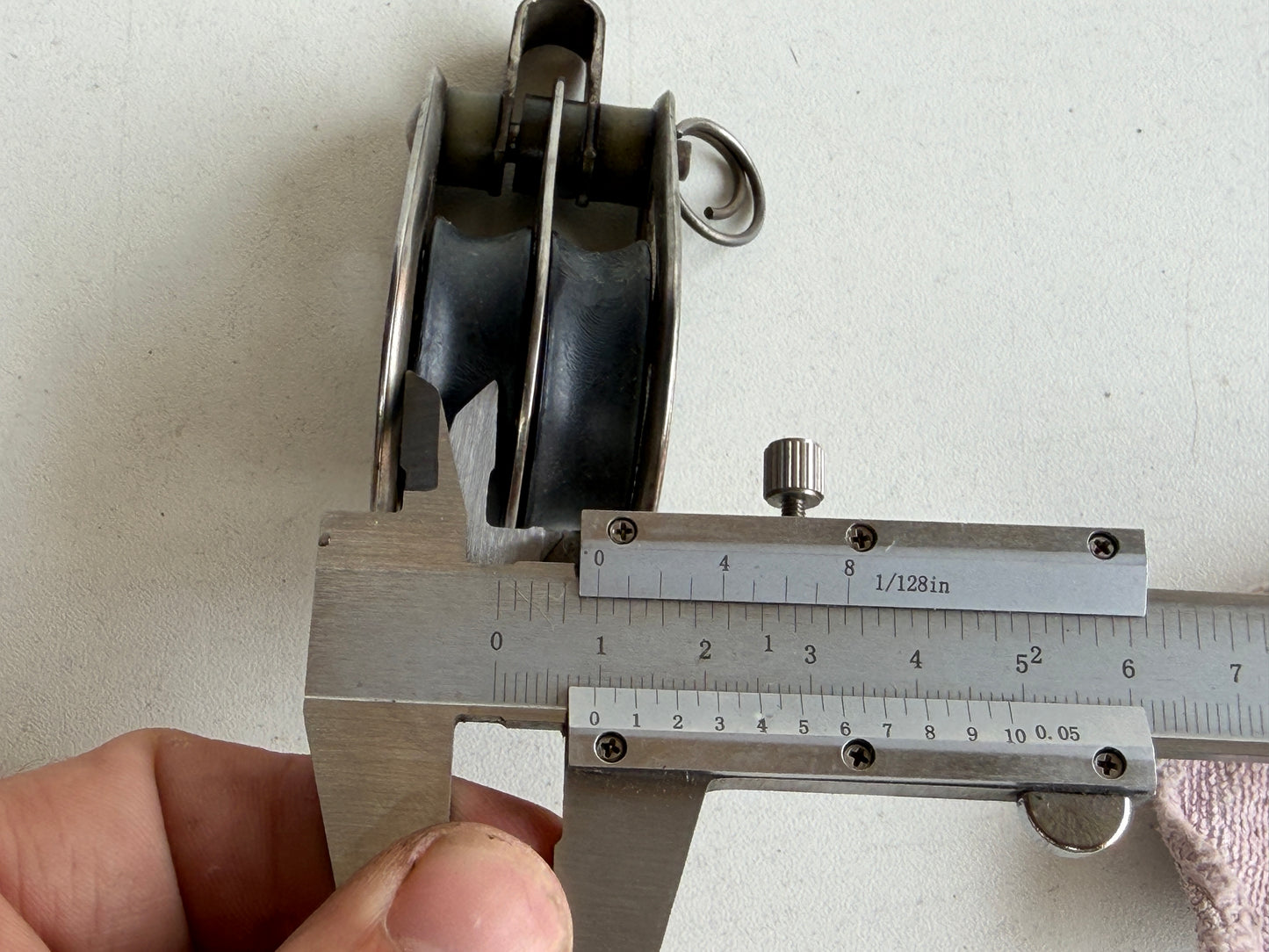 Sprenger 2 schijfs blok 35 mm tot 9 mm lijn
