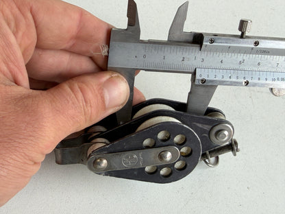 HYE 2 schijfs blok 30 mm tot 8 mm, hondsvot