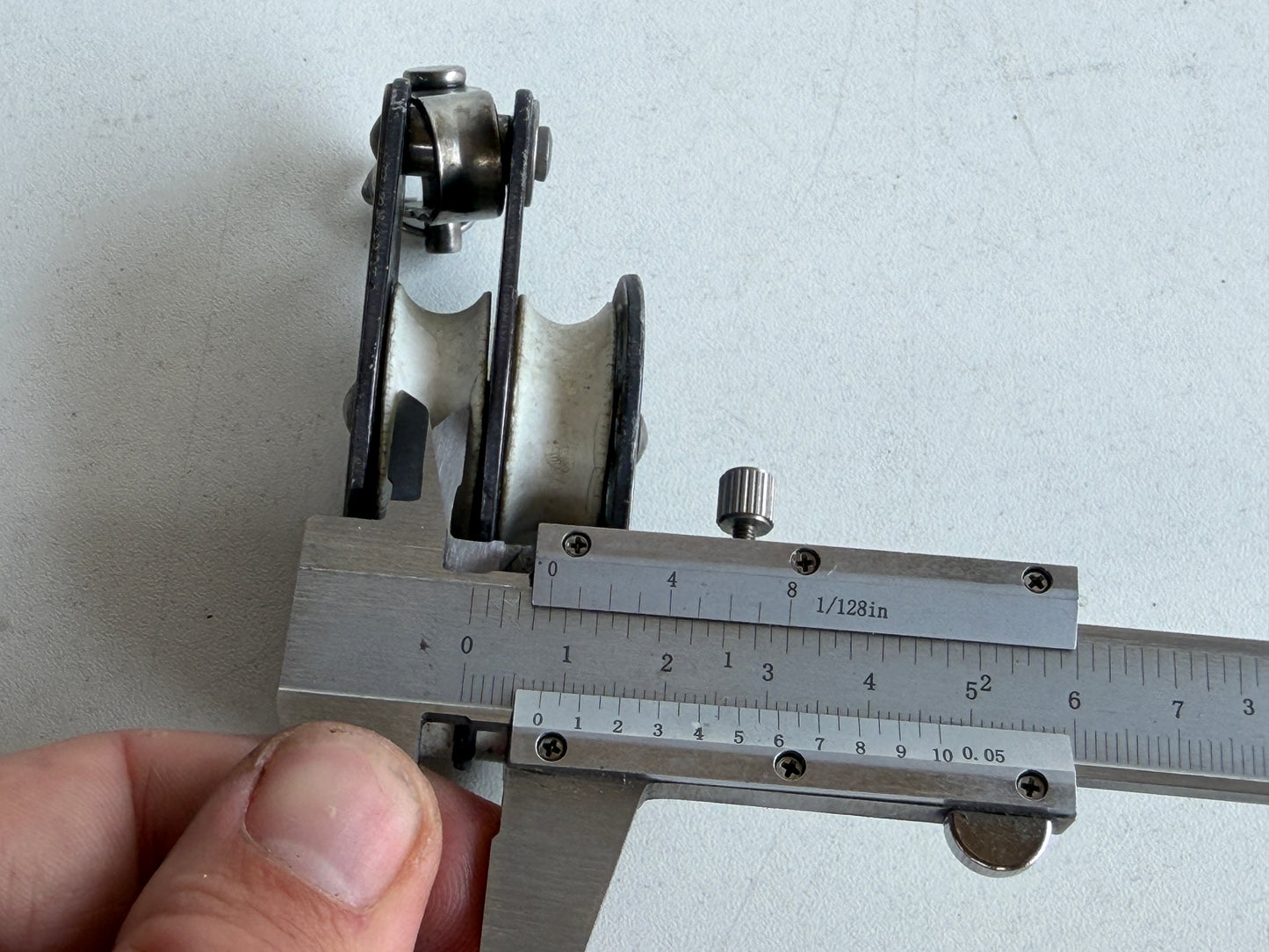 HYE 2 schijfs blok 30 mm tot 8 mm, hondsvot