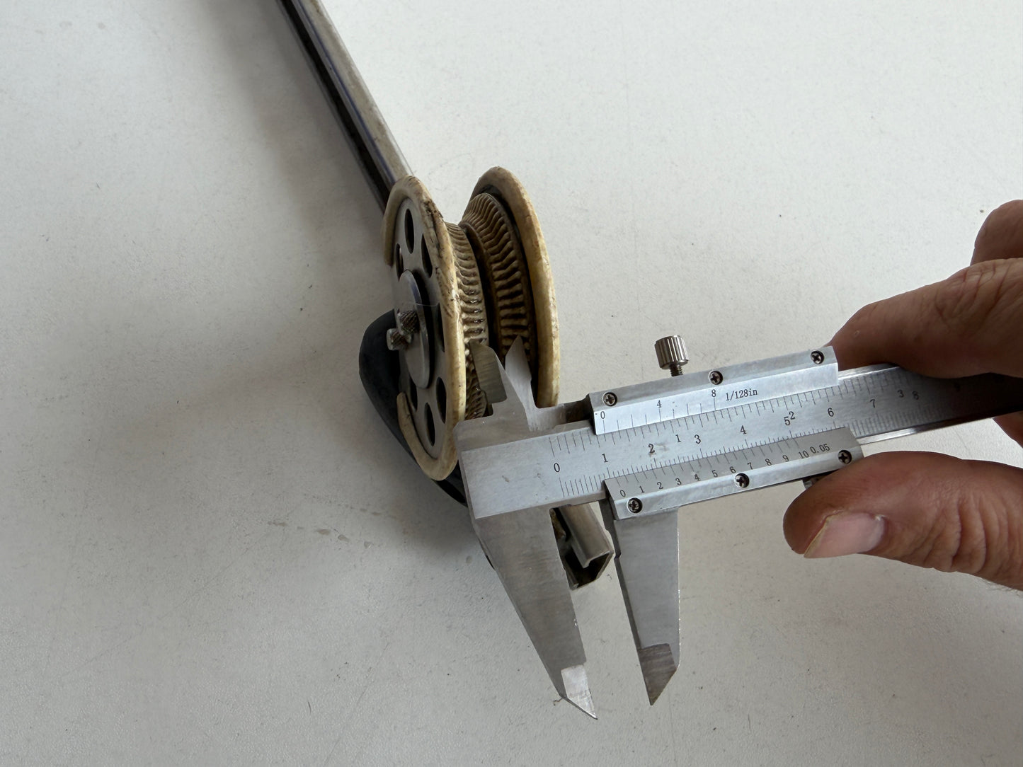 Andersen Elvatron ratelblok 60 mm op rail