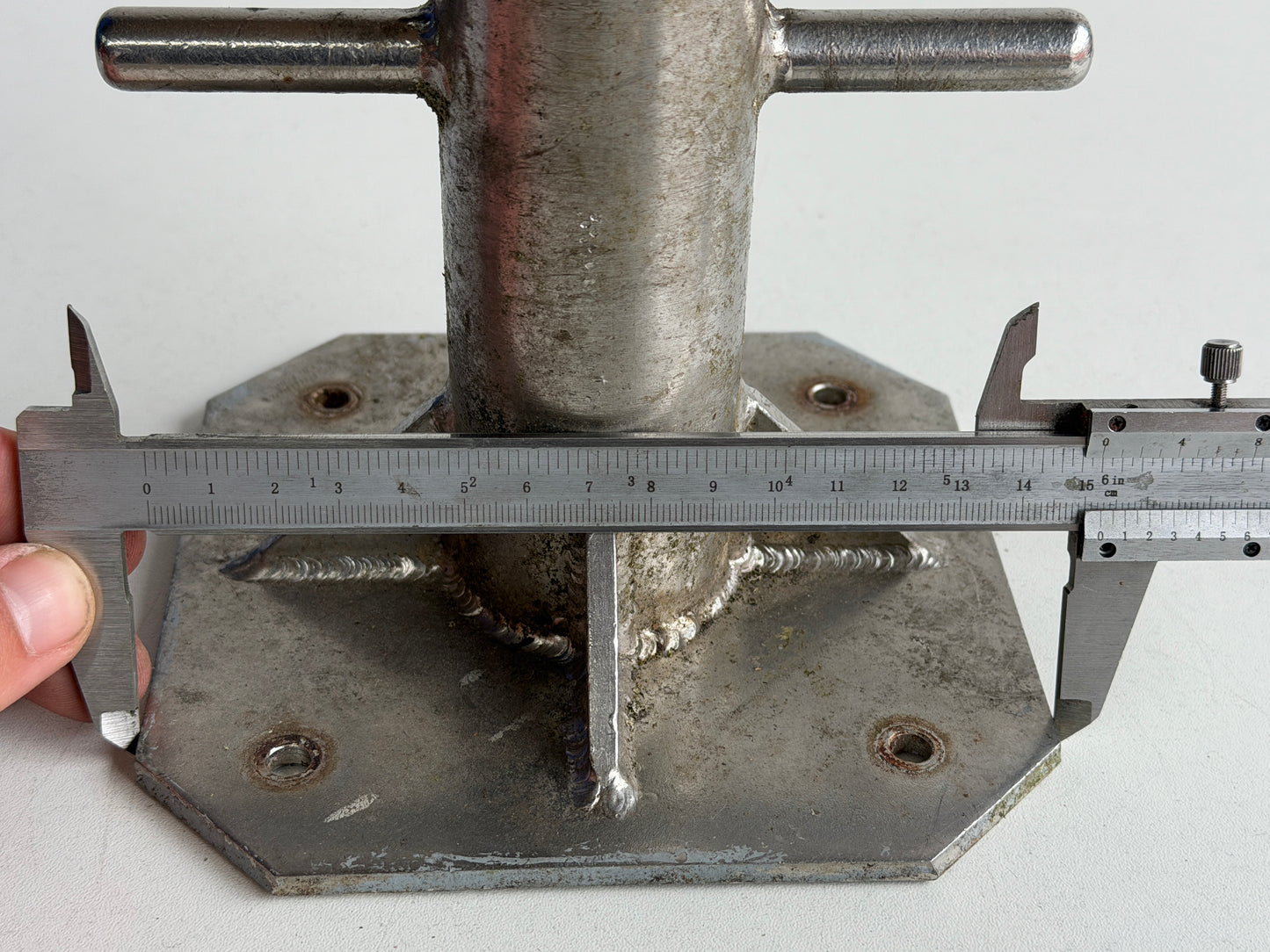 RVS Bolder 155 x 155 mm