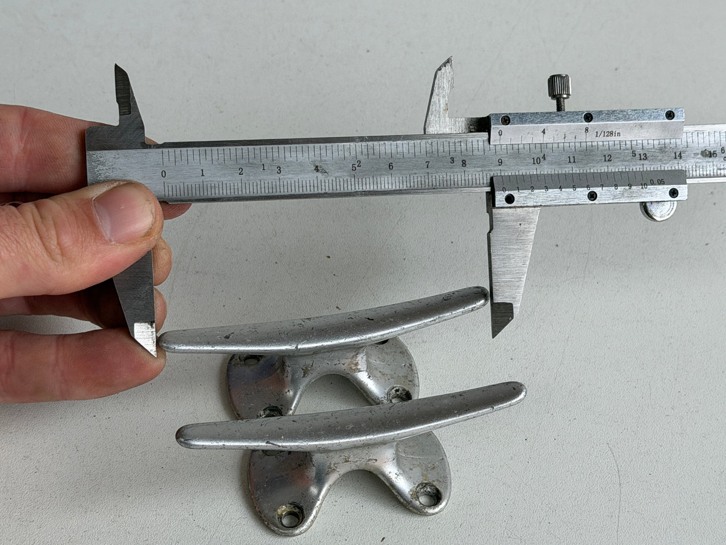 Aluminium kikker 90 mm 4 gaats