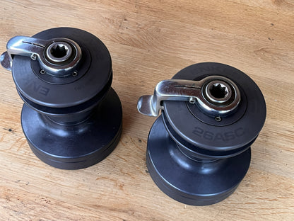 Enkes 26 ASC st / selftailing two speed lieren