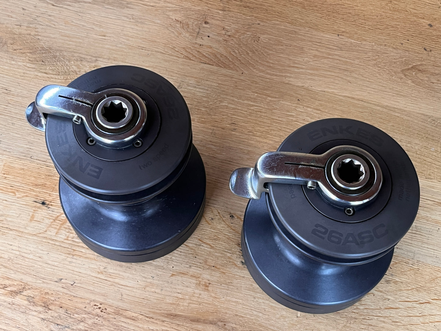 Enkes 26 ASC st / selftailing two speed lieren