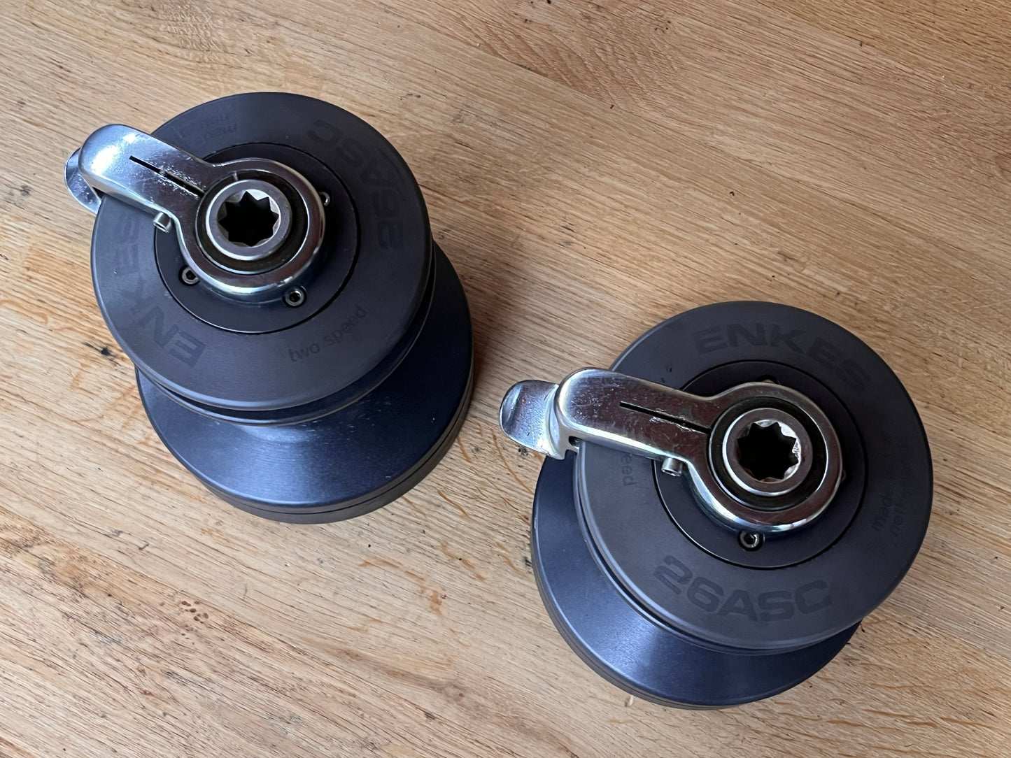 Enkes 26 ASC st / selftailing two speed lieren