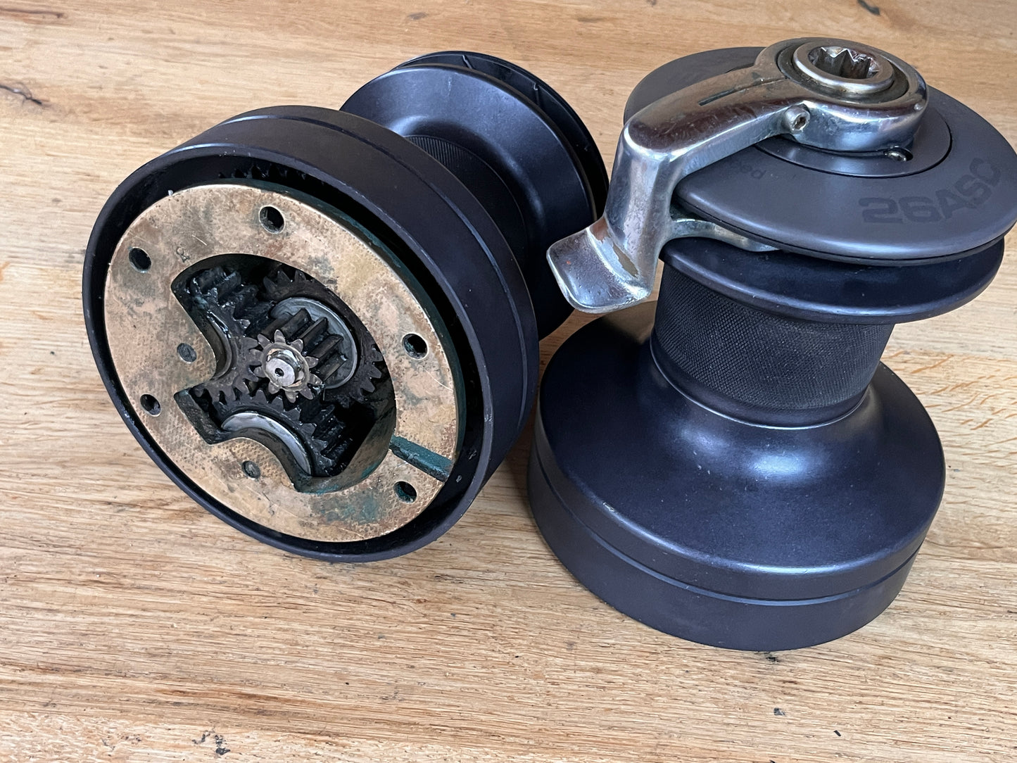 Enkes 26 ASC st / selftailing two speed lieren