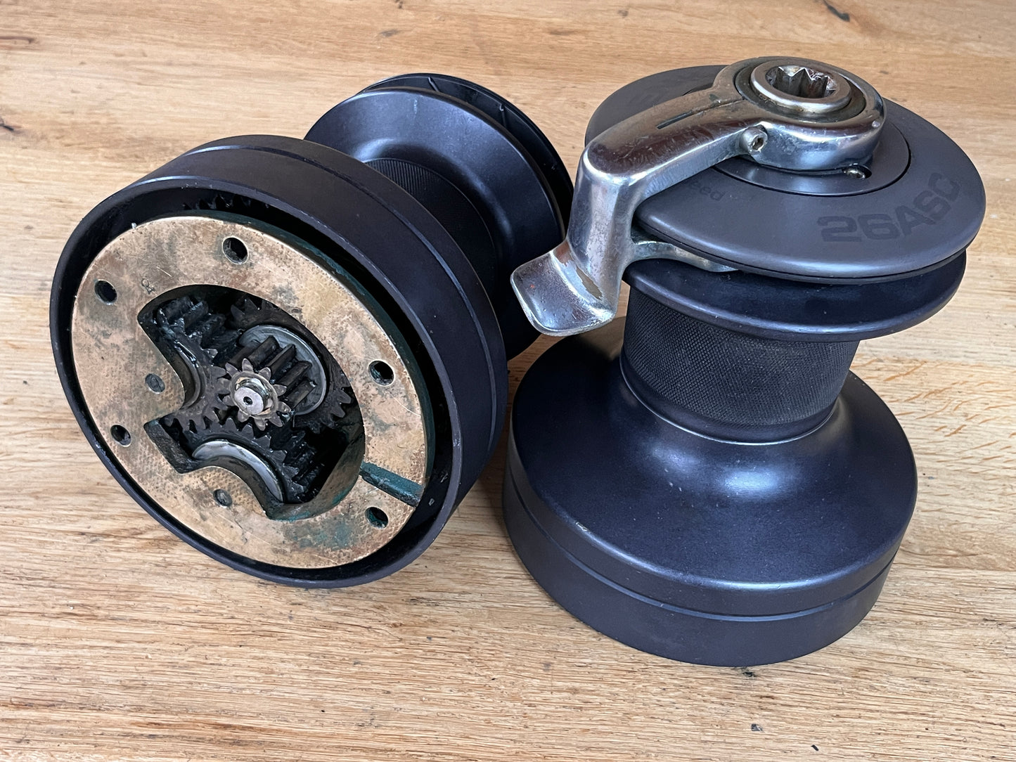 Enkes 26 ASC st / selftailing two speed lieren