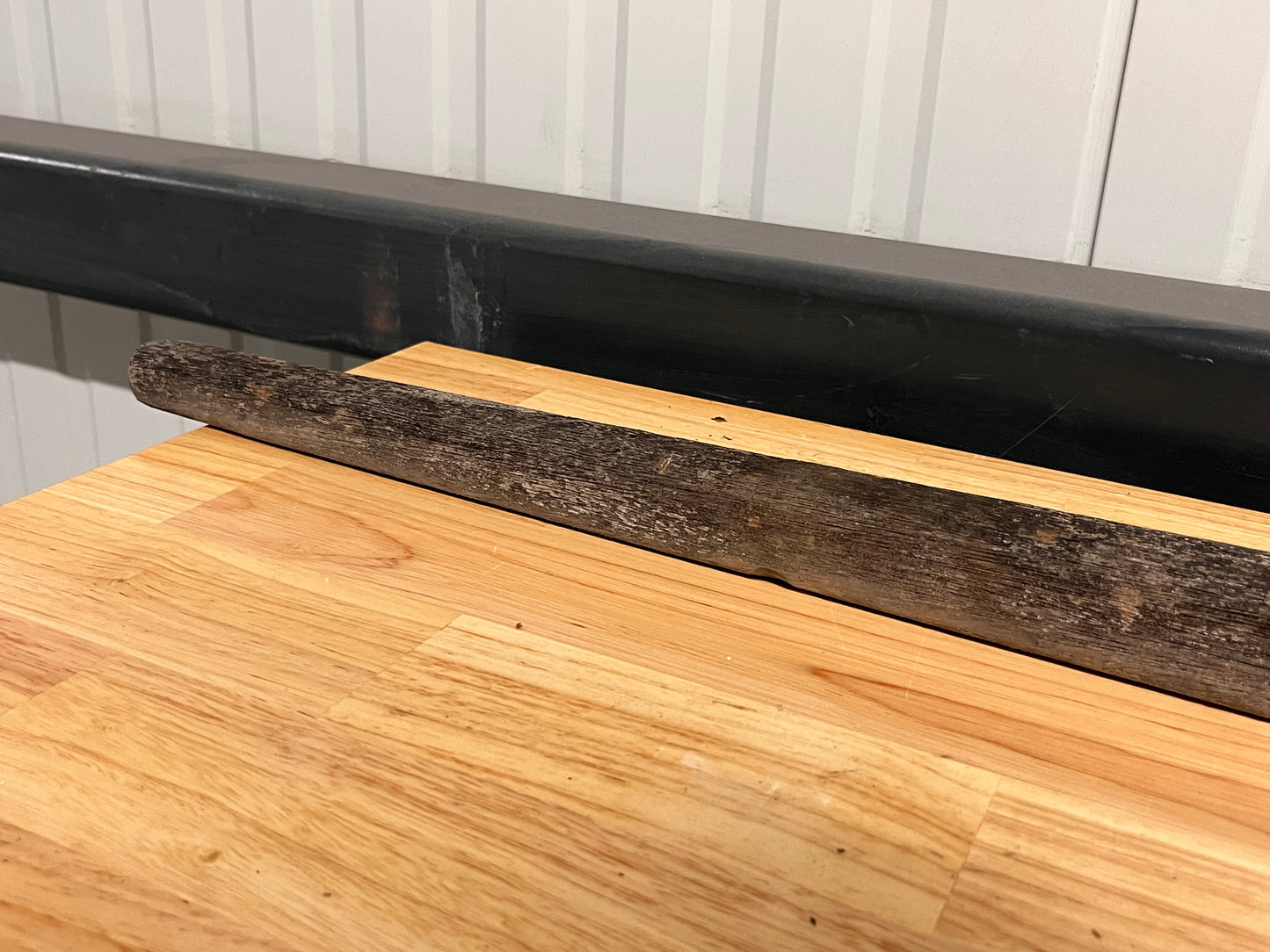 Houten helmstok 105 cm