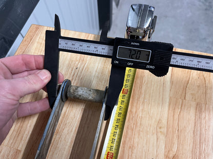 Houten helmstok 105 cm