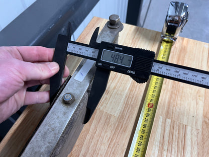 Houten helmstok 105 cm