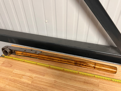 Houten helmstok 85 cm