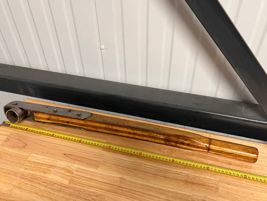 Houten helmstok 85 cm