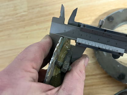 Bronzen patrijspoort / lichtrand 160 mm