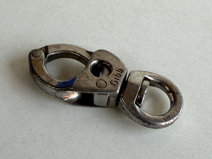 Gibb Trigger Release Snap Shackle met swivel oog 100 mm