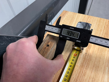 Houten helmstok 100 cm