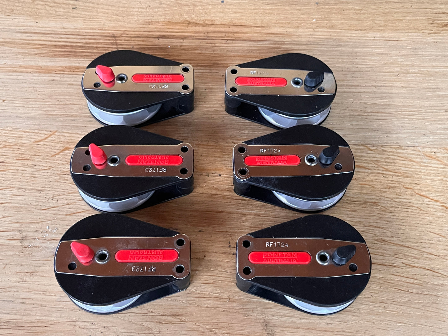 Ronstan RF1724 / RF1723 ratel schildpadblok / voetblok