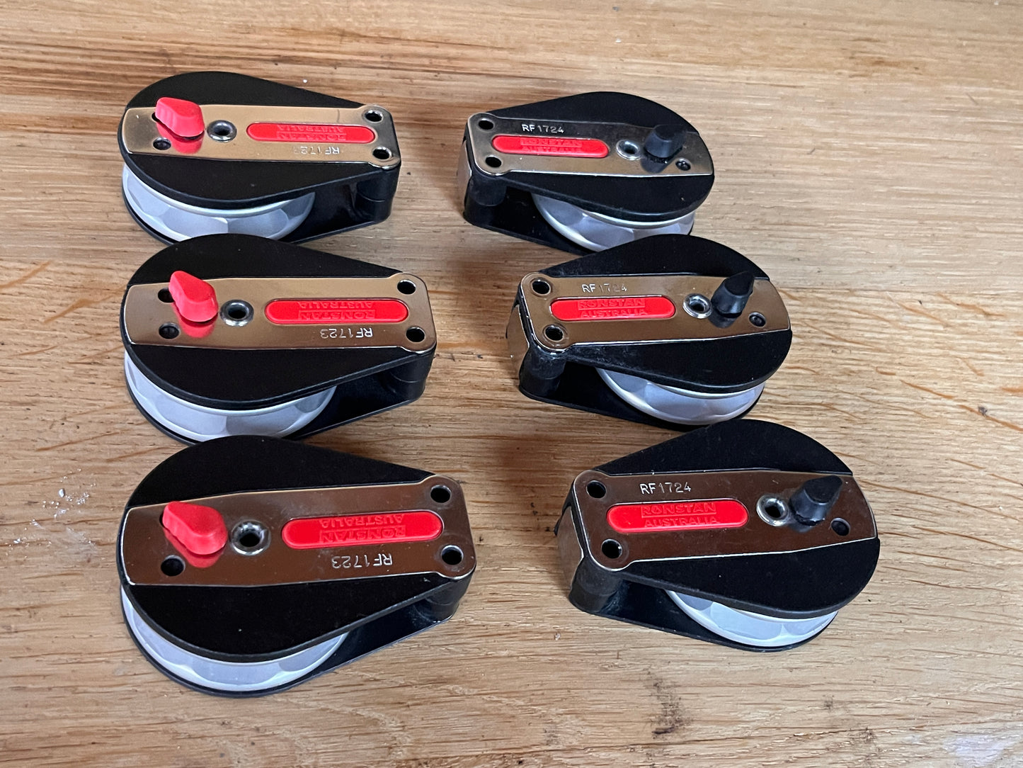 Ronstan RF1724 / RF1723 ratel schildpadblok / voetblok