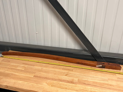 Houten helmstok 111 cm