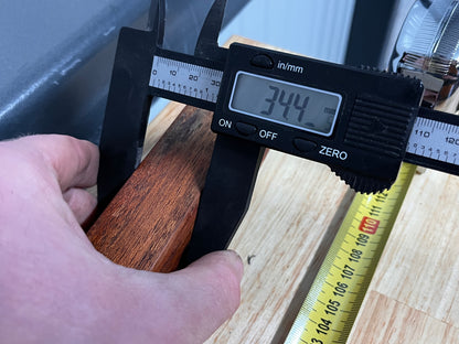 Houten helmstok 111 cm