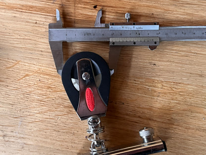 Nieuw Ronstan opstaand blok / upstand 50 mm voor op rail